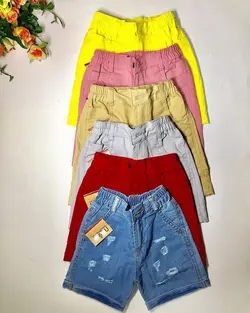 خرید و قیمت شلوارک رنگی بچگانه - بانی بی بی