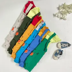 خرید و قیمت ست دو تیکه بلوز و بیلر رنگی فانتزی - بانی بی بی