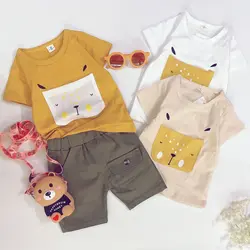 خرید و قیمت ست تیشرت خرسی و شلوارک تک جیب - بانی بی بی