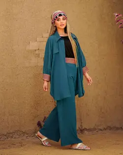 ست دو تیکه مانتو و شلوار