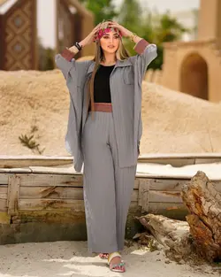 ست دو تیکه مانتو و شلوار