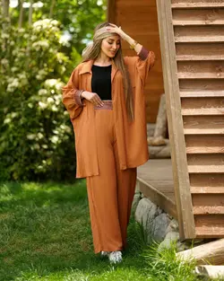 ست دو تیکه مانتو و شلوار