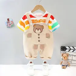 خرید و قیمت ست دو تیکه بلوز و بیلر تدی کیوت - بانی بی بی