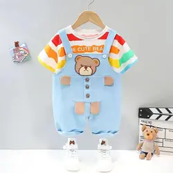 خرید و قیمت ست دو تیکه بلوز و بیلر تدی کیوت - بانی بی بی