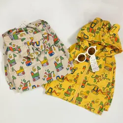 خرید و قیمت بارانی کتان تراکتور گوش دار - بانی بی بی