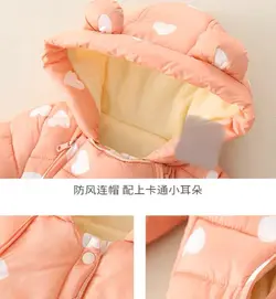 خرید و قیمت کاپشن سرهمی شمعی قلبی - بانی بی بی