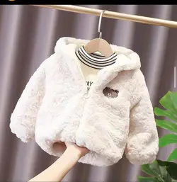 کاپشن خزدار تدی عروسکی