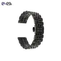 بند فلزی رولکسی ساعت هوشمند سامسونگ Stainless Steel Rolex هفت ردیف سایز 22mm