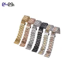 بند فلزی رولکسی ساعت هوشمند سامسونگ Stainless Steel Rolex هفت ردیف سایز 22mm