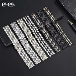 بند فلزی رولکسی ساعت هوشمند سامسونگ Stainless Steel Rolex هفت ردیف سایز 22mm