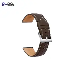 بند چرمی ساعت هوشمند سامسونگ Leather Band طرح پوست ماری سایز 20mm