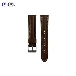 بند چرمی ساعت هوشمند سامسونگ Leather Band طرح پوست ماری سایز 20mm