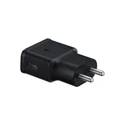 شارژر دیواری فست شارژ 15 وات اصلی سامسونگ 2 پین Samsung Fast Charge 15Watt USB A TO C ساخت ویتنام