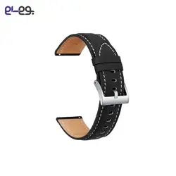 بند چرمی ساعت هوشمند سامسونگ Leather Band طرح پوست ماری سایز 22mm