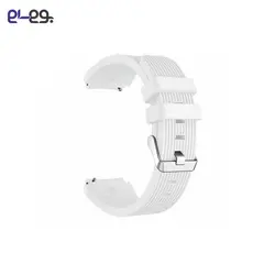 بند سیلیکونی ساعت هوشمند سامسونگ Straight Silicone طرح راه راه سایز 20mm