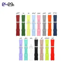 بند سیلیکونی ساعت هوشمند سامسونگ مدل سگک دار سایز 22mm