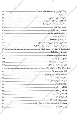 کتاب برنامه نویسی اکسپرت MQL4