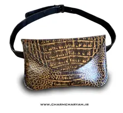 کیف کمری چرم زنانه کد 3390