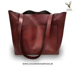 کیف دوشی چرم زنانه کد 3717