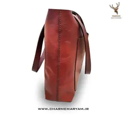 کیف دوشی چرم زنانه کد 3717