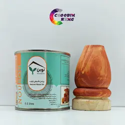 رنگ گیاهی قرمز مخصوص چوب نوبن 200 گرم - فروشگاه چوبین رنگ