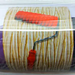 غلطک طرح دار تکسچر 7 اینچ B05 - فروشگاه چوبین رنگ