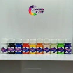 پک رنگ اکریلیک (پک خلاقیت A) 10 عدد 30 میل - فروشگاه چوبین رنگ