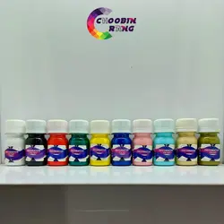 پک رنگ اکریلیک (پک خلاقیت B) 10 عدد 30 میل - فروشگاه چوبین رنگ