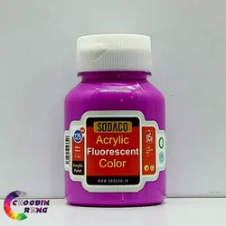 اکریلیک بنفش کبالت فلورسنت سوداکو 125 میل - فروشگاه چوبین رنگ
