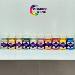 پک رنگ اکریلیک صدفی 30 میل 10 عددی (پک خلاقیت 2) - فروشگاه چوبین رنگ