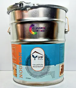 روغن چوب طبیعی نوبن بیرنگ 4 لیتری - فروشگاه چوبین رنگ