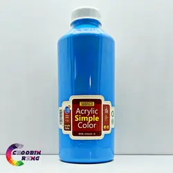 رنگ اکریلیک آبی روشن سوداکو 1 کیلو - فروشگاه چوبین رنگ