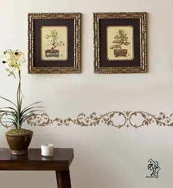 شابلون حاشیه (15*77) (1208) - فروشگاه چوبین رنگ