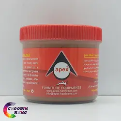 بتونه رنگی قهوه ای روشن همه کاره 200 گرمی - فروشگاه چوبین رنگ