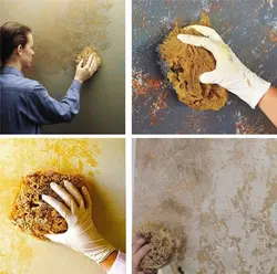 اسفنج دریایی طبیعی مخصوص پتینه - فروشگاه چوبین رنگ