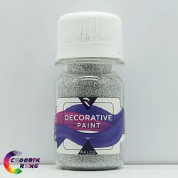 اکلیل نقره ای دانه درشت هفت رنگ (30میل) - فروشگاه چوبین رنگ