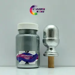 رنگ ورق نقره مایع رالکو 100 میل - فروشگاه چوبین رنگ