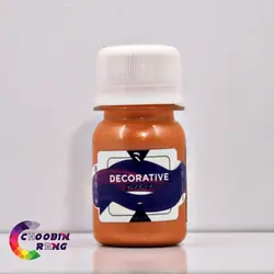 رنگ اکریلیک نارنجی متالیک رالکو 30 میل - فروشگاه چوبین رنگ