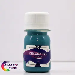 رنگ اکریلیک فیروزه ای سیر ساده رالکو 30 میل - فروشگاه چوبین رنگ