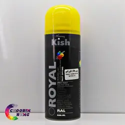 اسپری طلایی ورق طلا رونق کیش سریع خشک - فروشگاه چوبین رنگ