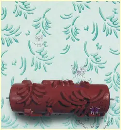 رول غلطک طرح برگ و گل GR35 - فروشگاه چوبین رنگ