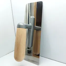 ماله استیل دسته چوبی بزرگ 10-8*24 - فروشگاه چوبین رنگ