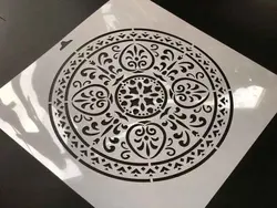 شابلون مینی ماندالا 20*20 (11431) - فروشگاه چوبین رنگ