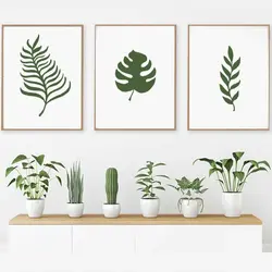 شابلون برگ 3 مدل برگ (1687) - فروشگاه چوبین رنگ