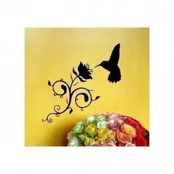 شابلون پرنده و گل 19*36 (1300) - فروشگاه چوبین رنگ