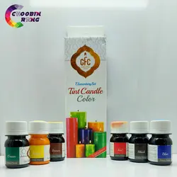 خمیر رنگ شمع سازی (پک 6 عددی) رنگ های اصلی - فروشگاه چوبین رنگ