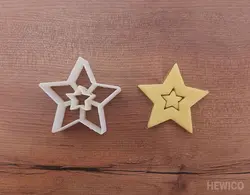 کاتر شیرینی طرح ستاره کد 115