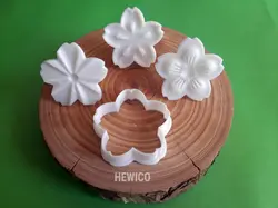 پک کامل مهر و کاتر شیرینی طرح شکوفه کد 384