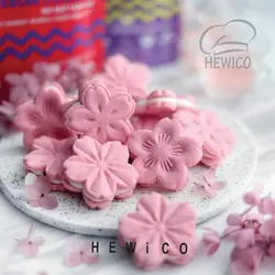 پک کامل مهر و کاتر شیرینی طرح شکوفه کد 384