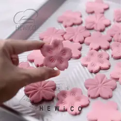 پک کامل مهر و کاتر شیرینی طرح شکوفه کد 384